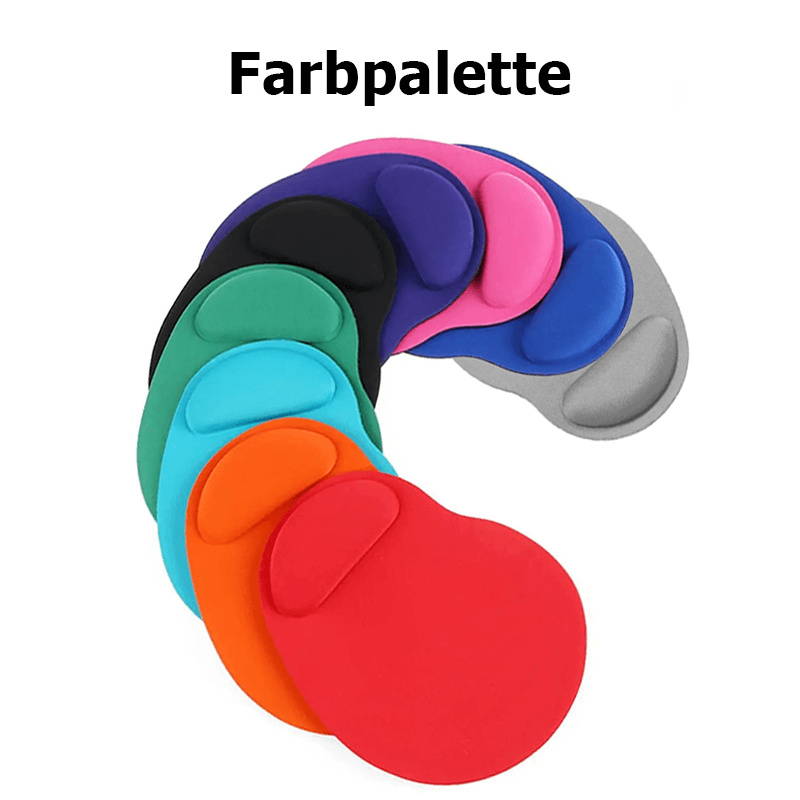 Ergonomisches Mauspad mit Handgelenkauflage