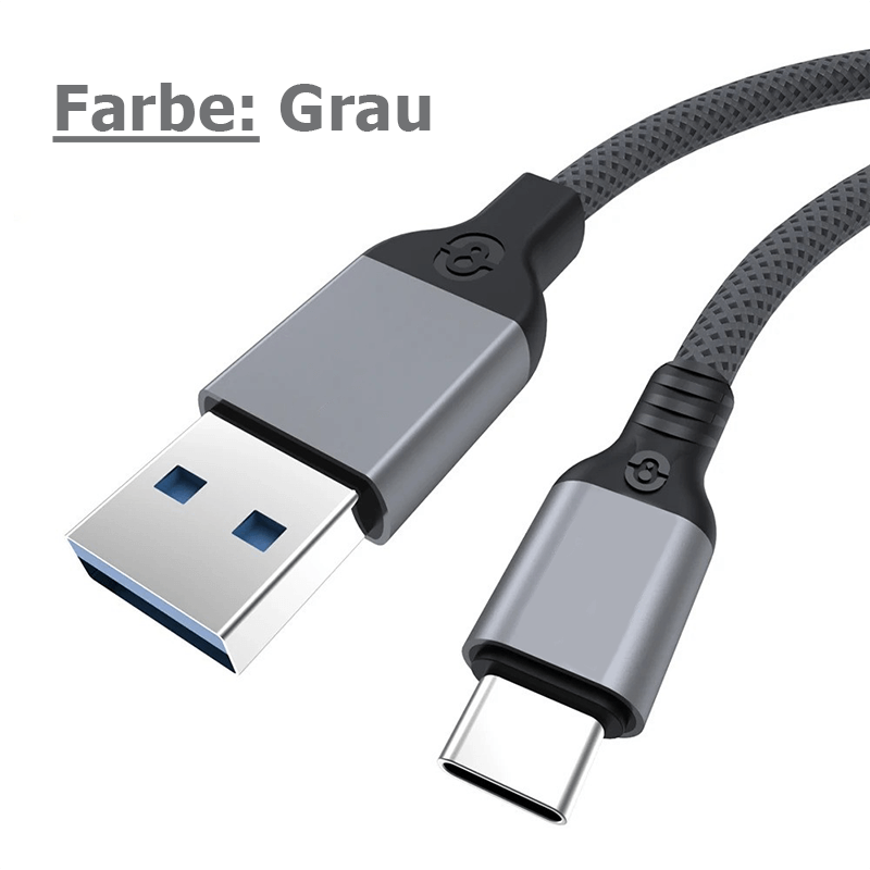 USB 3.2 Gen2 Ladekabel mit 10 Gbit/s & 60W Schnellladung