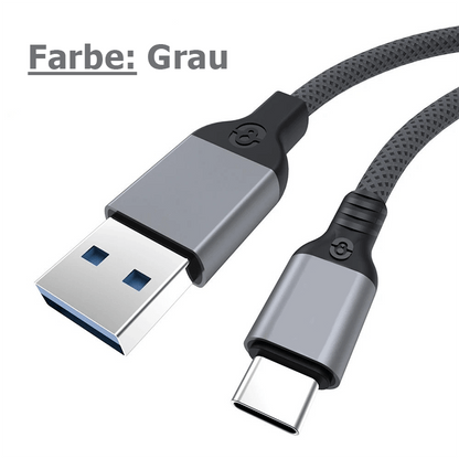 USB 3.2 Gen2 Ladekabel mit 10 Gbit/s & 60W Schnellladung