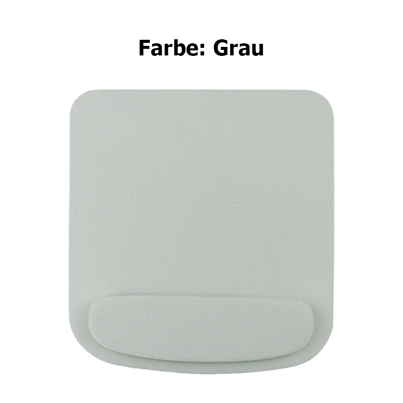 Komfortables Mauspad mit Handgelenkauflage –  rutschfest & langlebig