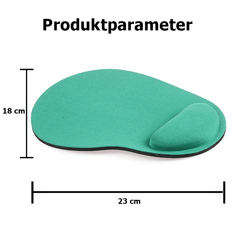 Ergonomisches Mauspad mit Handgelenkauflage