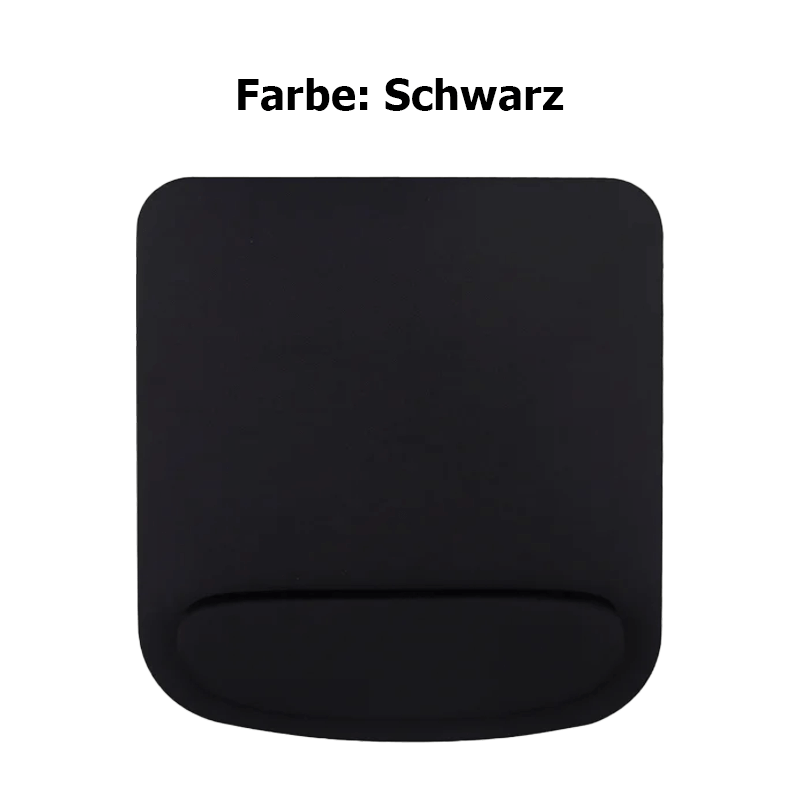 Komfortables Mauspad mit Handgelenkauflage –  rutschfest & langlebig