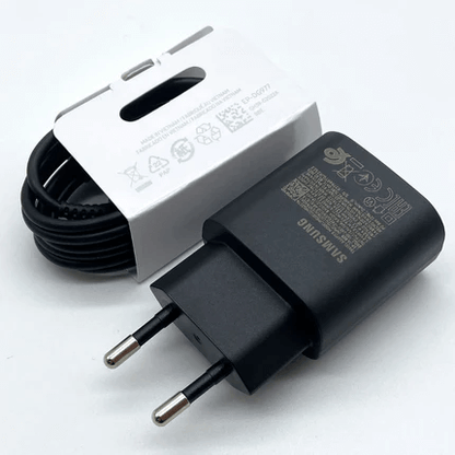 Samsung 25W Super-Schnellladegerät mit USB Typ-C Kabel