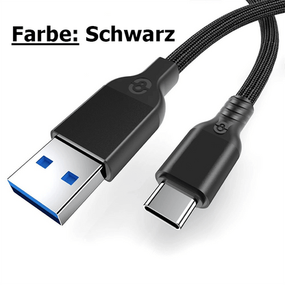 USB 3.2 Gen2 Ladekabel mit 10 Gbit/s & 60W Schnellladung
