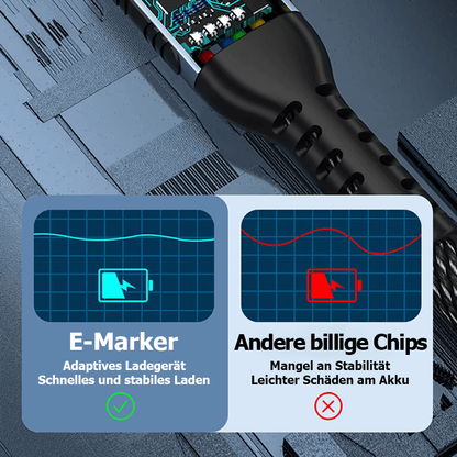 240 W Ultra Schnellladekabel USB Typ-C