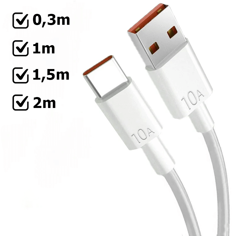 120 W USB Typ-C Schnellladekabel mit Smart-Schutzsystem