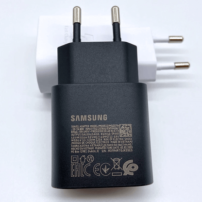 Samsung 25W Super-Schnellladegerät mit USB Typ-C Kabel