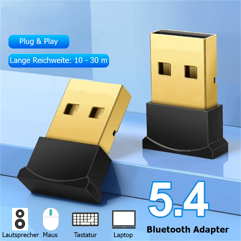Bluetooth-Adapter V5.4 – USB Dongle mit großer Reichweite