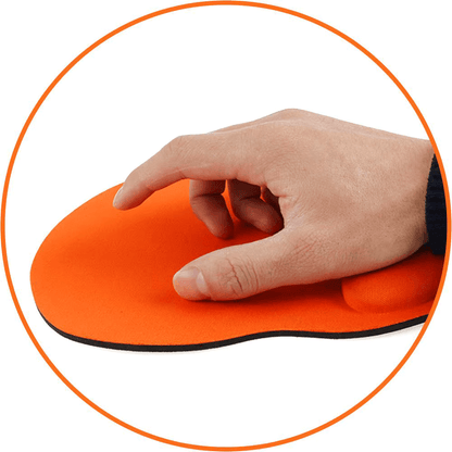 Ergonomisches Mauspad mit Handgelenkauflage