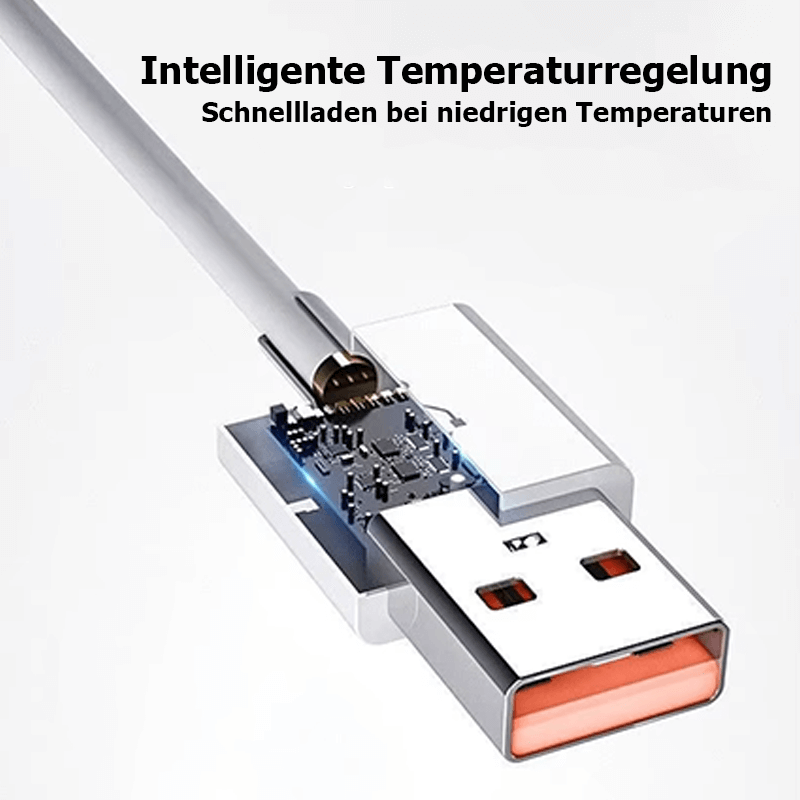 120 W USB Typ-C Schnellladekabel mit Smart-Schutzsystem