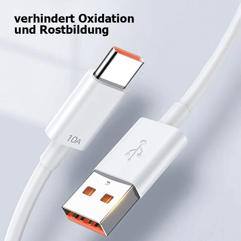 120 W USB Typ-C Schnellladekabel mit Smart-Schutzsystem