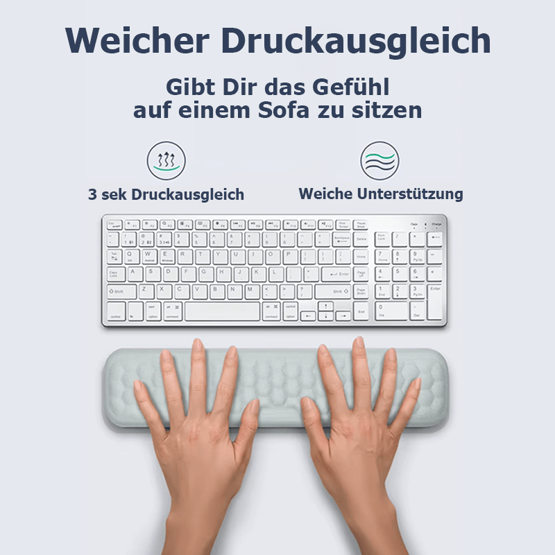 Ergonomisches Handgelenkspolster aus Memory-Baumwolle